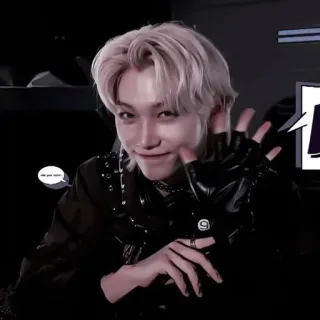 💌 Felix meow meow kpop, felix, stray kids, ไอดอล, นักร้อง telegram sticker