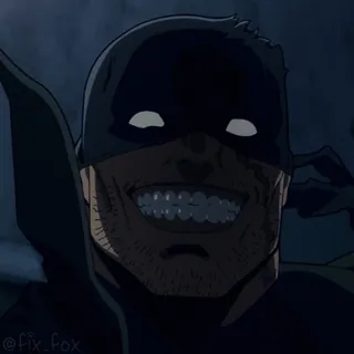 😁 Anime, Personaggio, Oscuro, Occhi luminosi, Arte, Spaventoso telegram sticker