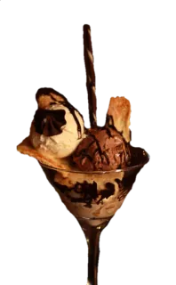😯 Eis, Dessert, Schokolade, Eisbecher, Essen, Süß whatsapp sticker