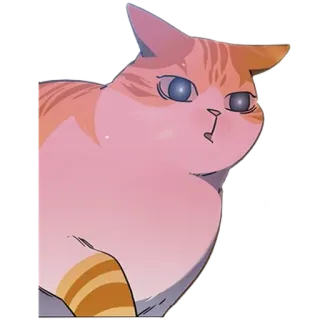 😵‍💫 kucing, meme, hewan, peliharaan, lucu telegram sticker
