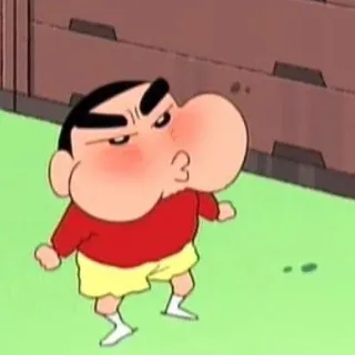 🌱 Shin-chan Nohara Crayon Shin-chan Cartone animato, Anime, Personaggio, Shin-chan whatsapp sticker