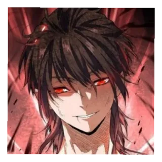 😄 Anime, Manga, Personnage, Illustration, Fantaisie, Oeuvre d'art whatsapp sticker
