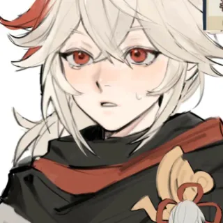 😧 Kaedehara Kazuha Genshin Impact Anime, Kazuha, Genshin Impact, Personnage de jeu vidéo telegram sticker