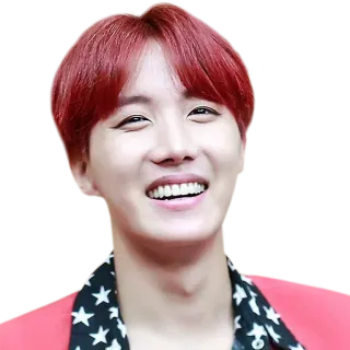 😁 kpop, j-hope, bts, cantante, celebrità, musica whatsapp sticker