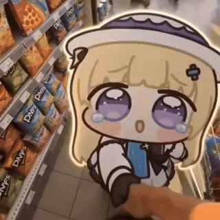 🥹 Amelia Watson Hololive telegram sticker