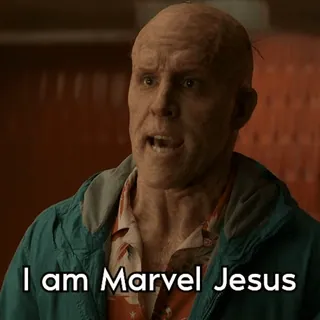 🙏 Deadpool Deadpool 2 I am Marvel Jesus deadpool, marvel jesus, marvel, ryan reynolds, film, komödie telegram sticker