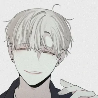 🗝 Animé, Personnage, Homme, Esthétique, Art telegram sticker