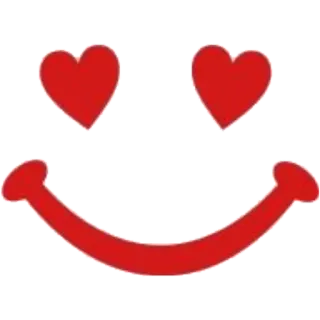 ❤️ corazones, amor, sonrisa, emoji, afecto telegram sticker