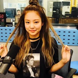 Jennie telegram stickers