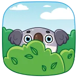 @stickerkar استیکر متحرک کوالا telegram stickers