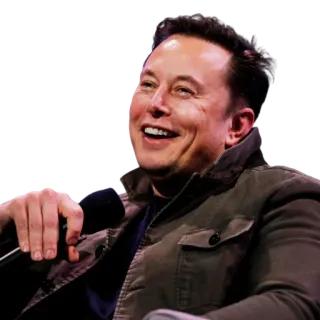 😄 Elon Musk Elon Musk, empreendedor, negócios, Tesla, SpaceX telegram sticker
