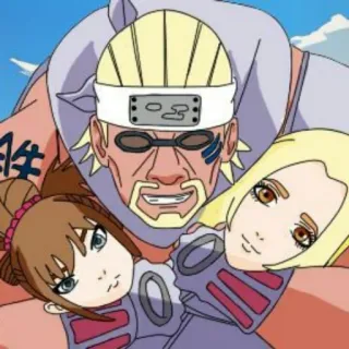 🐙 Killer Bee Naruto anime, character, ninja, manga telegram sticker