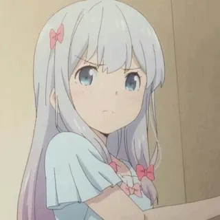 🌸 Izumi Sagiri Eromanga Sensei Anime, Lucu, Gadis, Sagiri, Izumi Sagiri, Eromanga Sensei telegram sticker