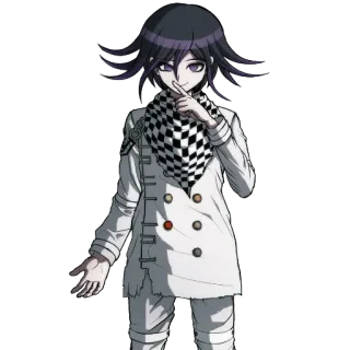 ☺️ Kokichi Oma Danganronpa Аниме, Персонаж, Кокичи Ома, Danganronpa, Злодей, Трикстер, Верховный лидер telegram sticker