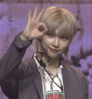 👌 Felix kpop, stray kids, felix, idol, singer, asian telegram sticker