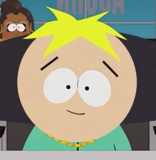 🌟 Butters Stotch South Park Butters, South Park, dibujos animados, personaje whatsapp sticker