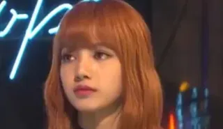 🥂 Lisa orang, penyanyi, wanita, K-pop, selebriti telegram sticker