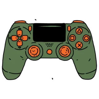 🎮 controle, eletrônicos, tecnologia, jogos, PlayStation, Dualshock telegram sticker