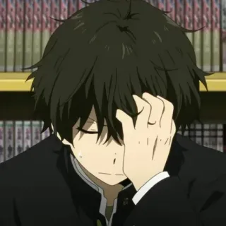 💞 Anime, Uniforme scolastica, Manga, Studente, Ragazzo, Emozionale telegram sticker