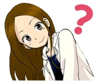 Karakai Jouzu no Takagi-san telegram stickers