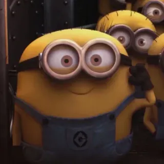 🍌 Minion Despicable Me Minion, Despicable Me, Karakter kartun, Lucu, Kuning telegram sticker