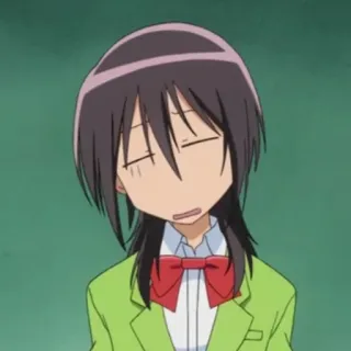 🍂 Misaki Ayuzawa Kaichou wa Maid-sama! Anime, Manga, Maid Sama, Kawaii, Gadis, Lucu telegram sticker