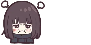 😡 Аниме, Злой, Эмодзи telegram sticker