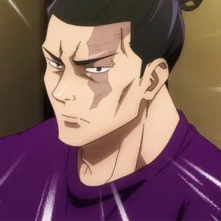 💀 Aoi Todo Jujutsu Kaisen Anime, Manga, Nhân vật, Aoi Todo, Jujutsu Kaisen whatsapp sticker
