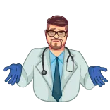 Уже не доктор @mcoin4 telegram stickers
