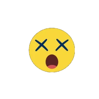 😵 Emoji, Mareado, Muerto, Expresión, Emoción whatsapp sticker
