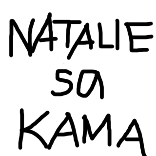 😂 NATALIE
SA
KAMA Tagalog, Name, Natalie telegram sticker