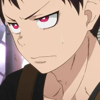 🔥 Shinra Kusakabe Fire Force Anime, Fire Force, Shinra Kusakabe, Anime Charakter whatsapp sticker