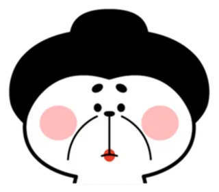 ☺️ dessin animé, personnage, mignon, animal, autocollant telegram sticker