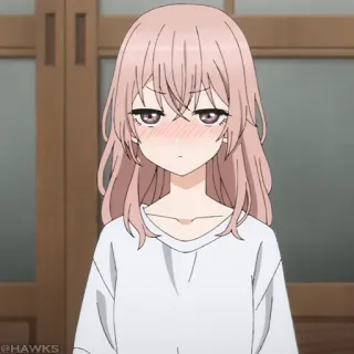 🎀 Anime, Gadis, Lucu, Manga, Rambut pink telegram sticker