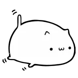 ☺️ kat, schattig, dier, sticker, cartoon, huisdier telegram sticker