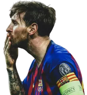 😘 Lionel Messi サッカー, フットボール, アスリート, スポーツ, メッシ whatsapp sticker
