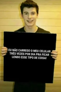 🤦‍♂ EU NÃO CARREGO O MEU CELULAR, TRÊS VEZES POR DIA PRA FICAR LENDO ESSE TIPO DE COISA! telegram sticker