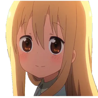 👧 Anime, Fille, Mignon, Sticker, Dessin animé whatsapp sticker