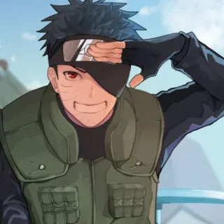 😇 Obito Uchiha Naruto anime, manga, obito, uchiha, naruto, ninja telegram sticker