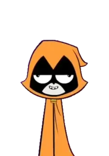 🖤 Raven Teen Titans Go! Мультфильм, Teen Titans Go, Рейвен, Персонаж, Супергерой telegram sticker