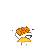 ๐คช goose, bird, glasses, cartoon, funny, animal whatsapp sticker