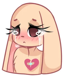 Rabbit🌸(@Valeria_Fills_Art) whatsapp stickers