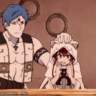😡 Garrus and Sophie Grimgar of Fantasy and Ash telegram sticker