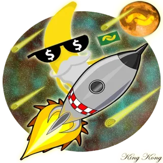 Banano telegram stickers