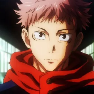 ☁️ Yuji Itadori Jujutsu Kaisen Anime, Manga, Yuji Itadori, Jujutsu Kaisen, Personaje telegram sticker