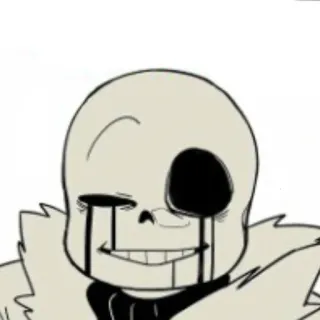 🌸 Killer Sans undertale, sans, killer, monstre, squelette, jeu vidéo telegram sticker