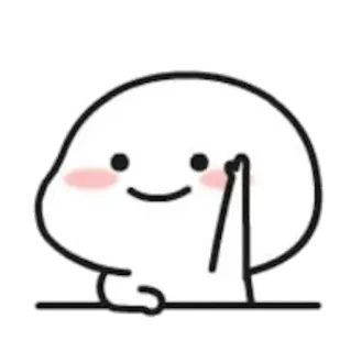 😆 dedo corazón, ofensivo, grosero, sticker, emoji, dibujo animado, gesto whatsapp sticker