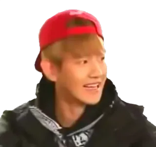 😁 persona, hombre, retrato, kpop, cantante whatsapp sticker