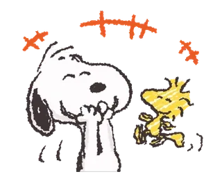 😂 Snoopy Peanuts dessin animé, chien, Snoopy, Woodstock, Peanuts telegram sticker