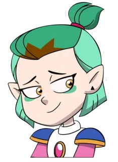 ☺️ Amity Blight The Owl House การ์ตูน, ตัวละคร, อามิตี้, บ้านนกฮูก, แอนิเมชั่น telegram sticker